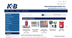 Desktop Screenshot of knbadvertising.com